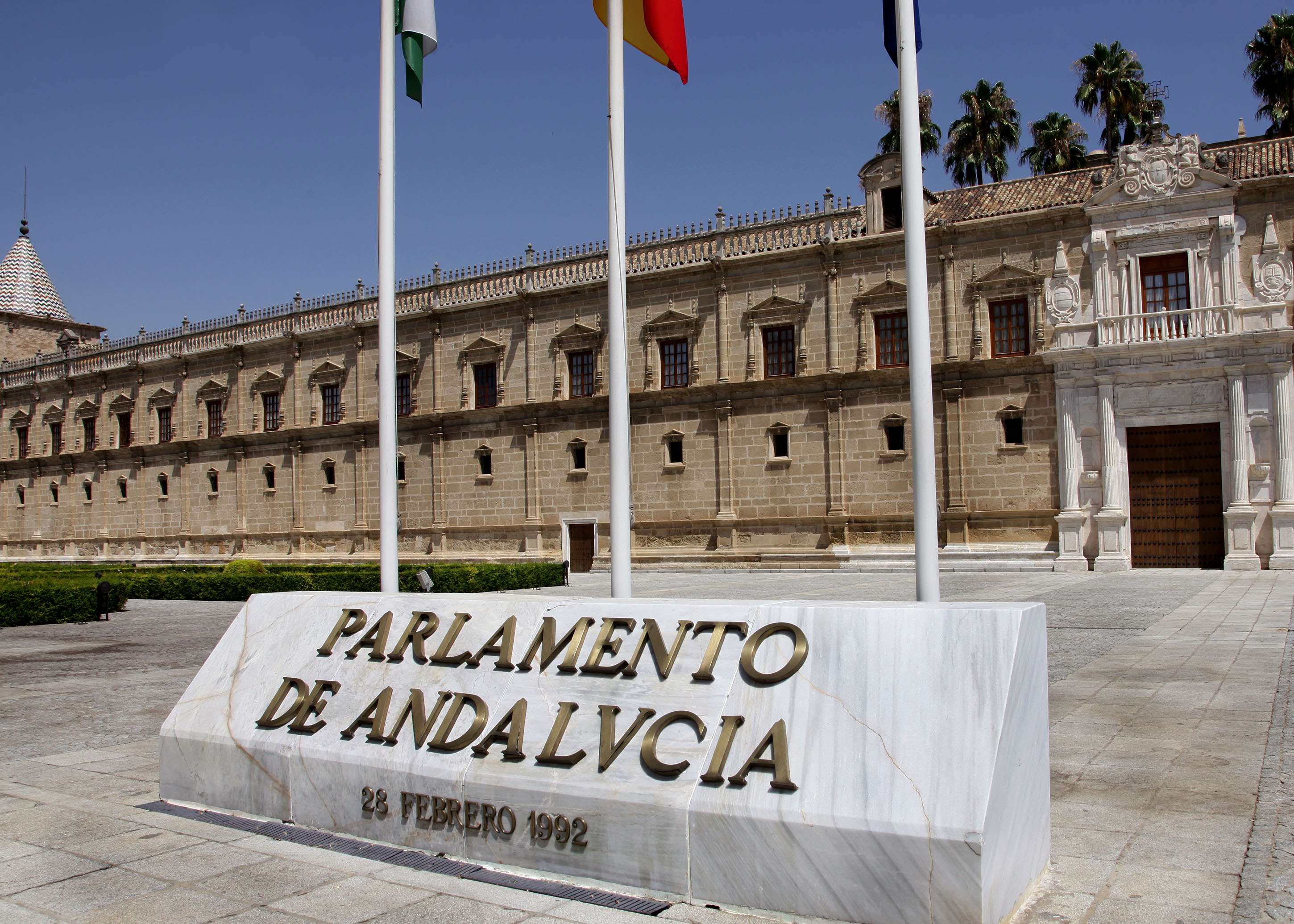 Fachada Parlamento Andalucía